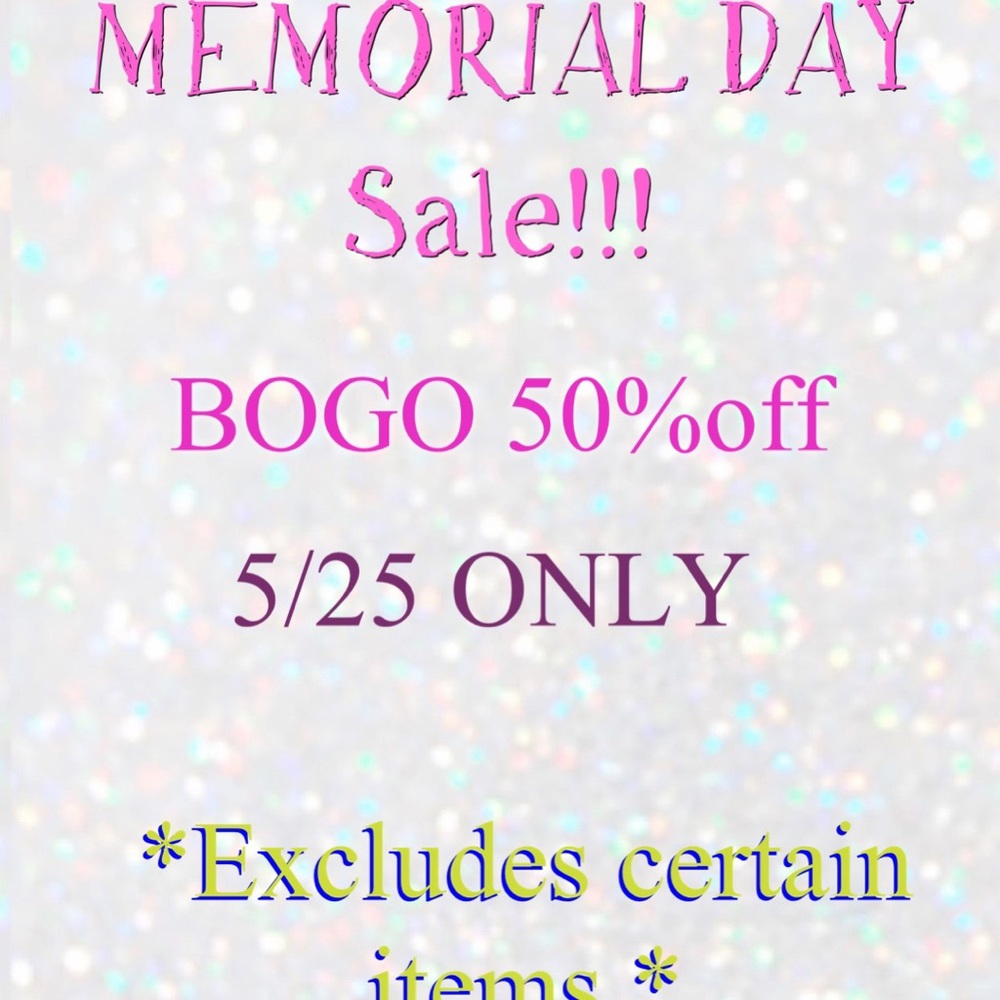 Memorial Day Sale